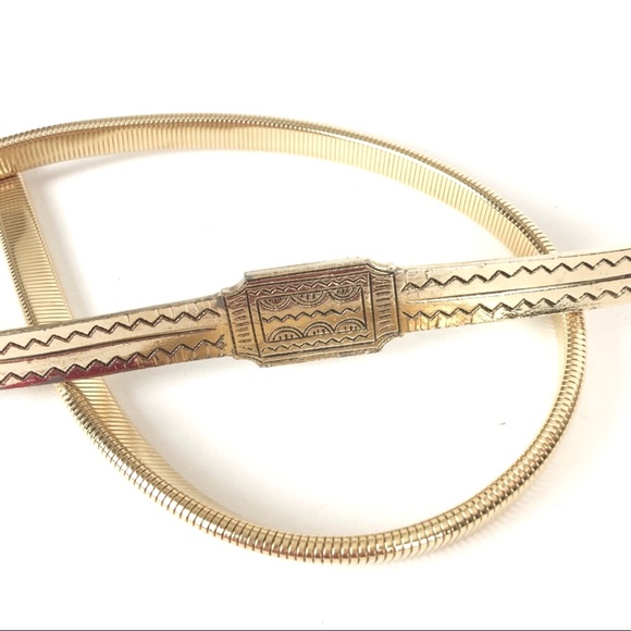 Accessocraft Accessories - Accessocraft Belt Gold Southwest Vintage 70s